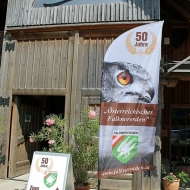 Jubiläumsfeier des österreichischen Falknerordens am Biohof Adamah