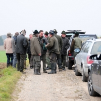 Spaß schon vor Beginn der Jagd