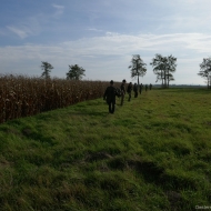 Aufstellen zur Jagd