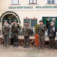 Präsentation der Beizvögel in Wolkersdorf