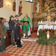 Falkner während der Messe