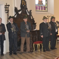 Falkner während der Messe
